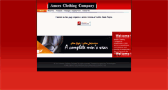 Desktop Screenshot of ameesclothing.com